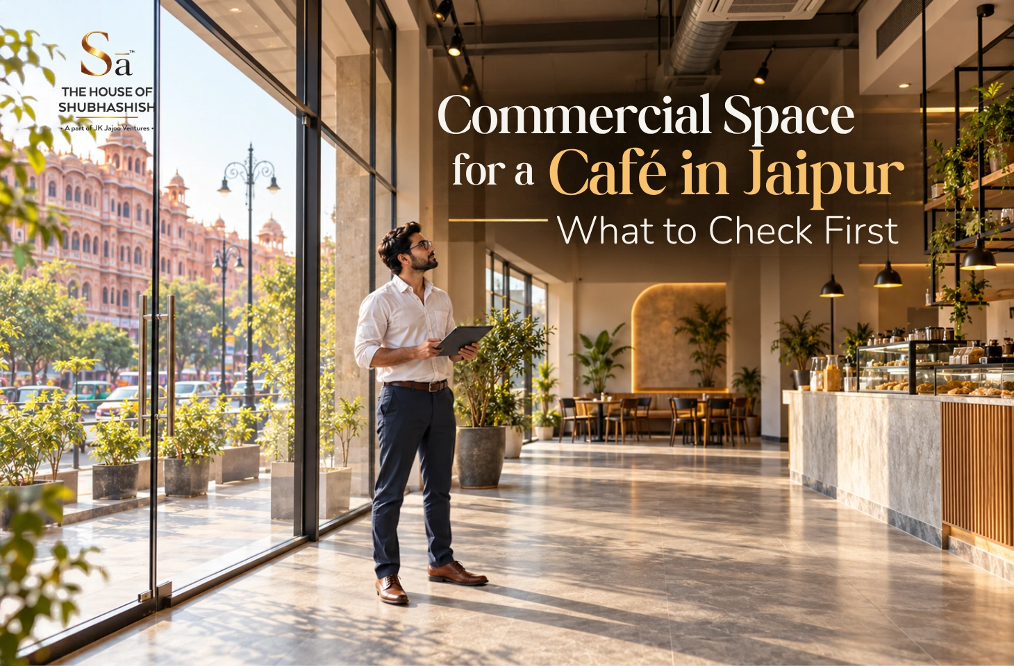 Commercial Space for a Cafe in Jaipur: What to Check First
