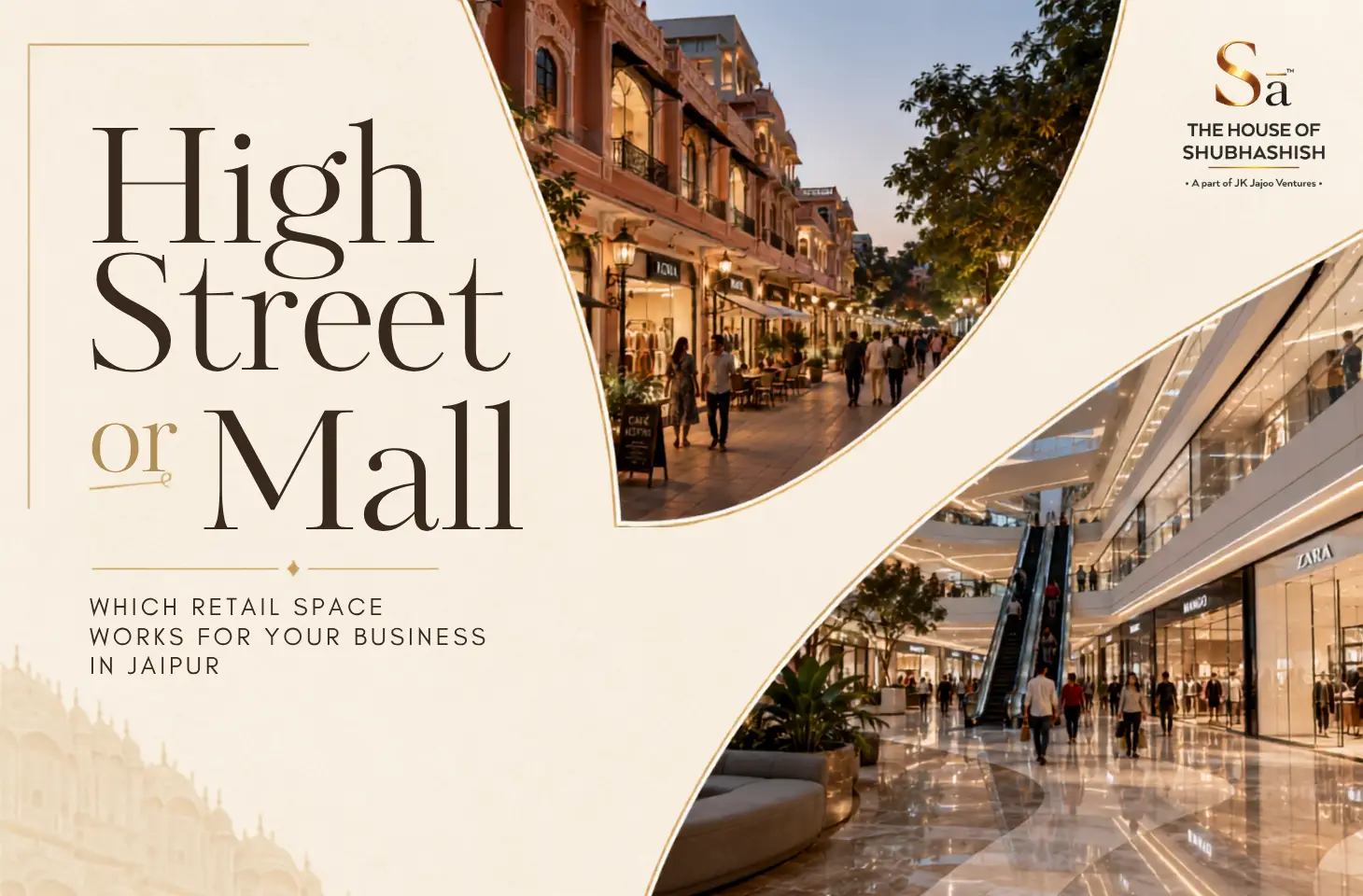 High Street or Mall: Which Retail Space Works for Your Business in Jaipur