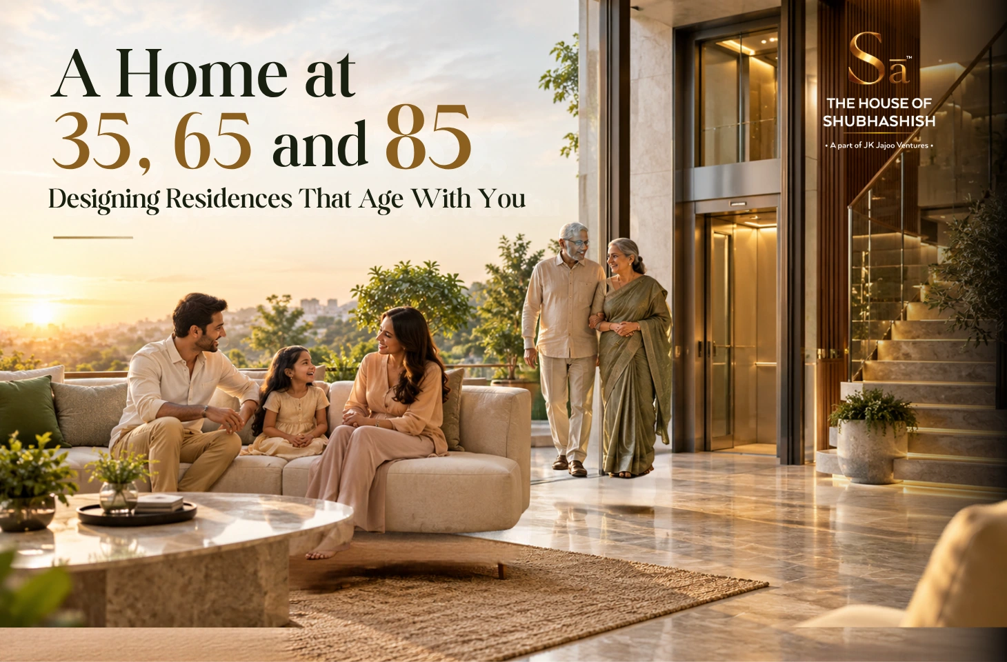 A Home at 35, 65 and 85: Designing Residences That Age With You