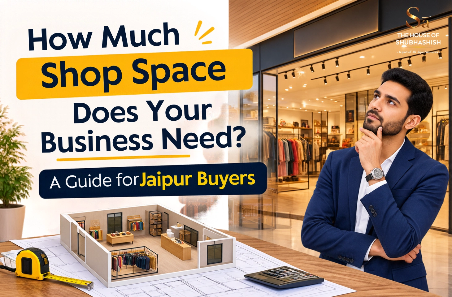 How Much Shop Space Does Your Business Need? A Guide for Jaipur Buyers