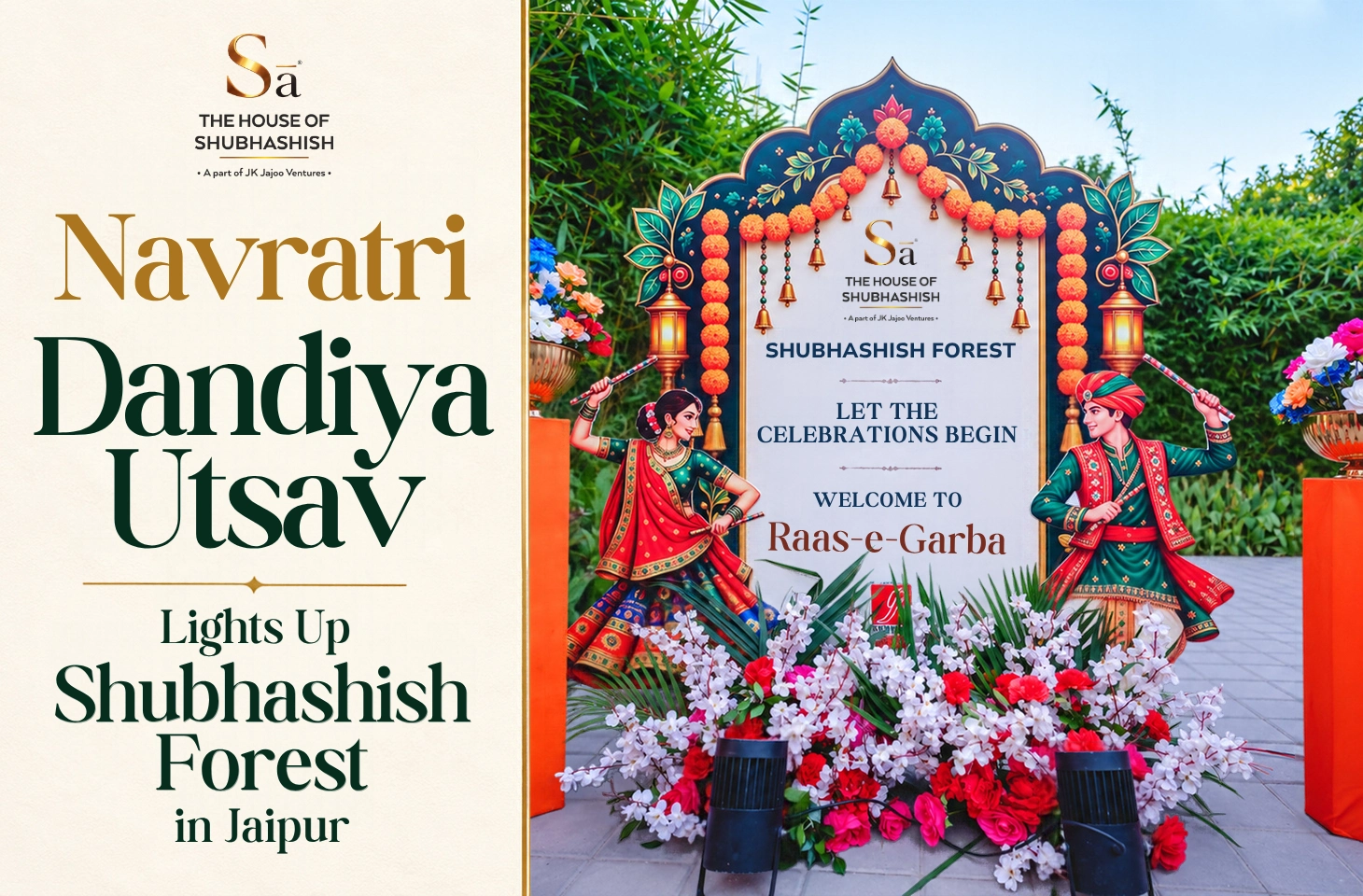 Navratri Dandiya Utsav Lights Up Shubhashish Forest in Jaipur