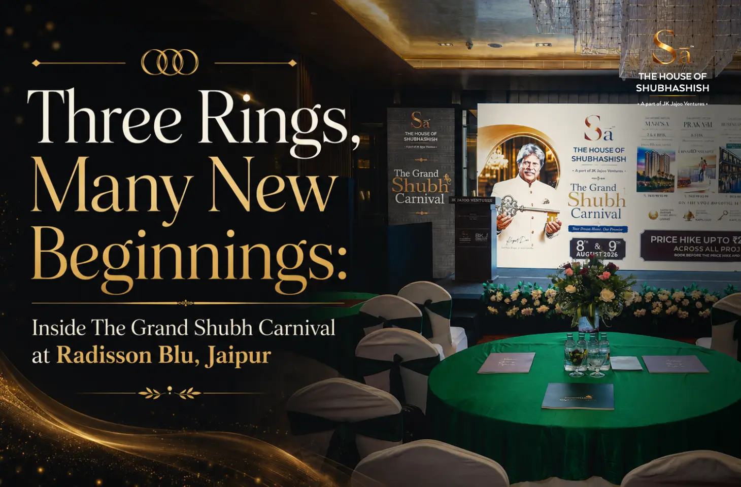 Three Rings, Many New Beginnings: Inside The Grand Shubh Carnival at Radisson Blu, Jaipur